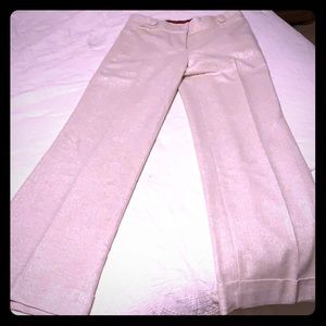 J Crew Favorite Fit gold dress pants